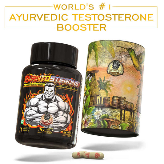 PLANTOSTERONE - Sexual Health Booster Supplement For Men | Helps Increase Libido & Sexual Drive | Ayurvedic & 100% Natural Health Care > Muscle Building > Muscle Growth > Supplement > Ayurvedic Weight Gain The Yoga Man Lab Pack of 1: ₹1990/- (20% Off) 4 Weeks Program