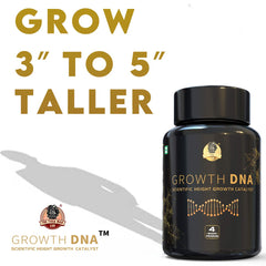 YogaManLab® Growth DNA - Ayurvedic Height Increaser Program | Growth Plate Activator | Guaranteed Results Formula | 100% Natural