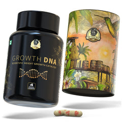 YogaManLab® Growth DNA - Ayurvedic Height Increaser Program | Growth Plate Activator | Guaranteed Results Formula | 100% Natural