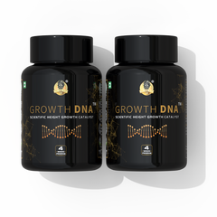 YogaManLab® Growth DNA - Ayurvedic Height Increaser Program | Growth Plate Activator | Guaranteed Results Formula | 100% Natural