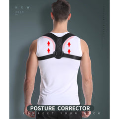 YogaManLab® Posture Corrector Belt - Back Pain, Hips Pain, Sciatica Pain - Corrects Hump Back