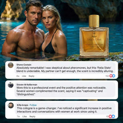 Patia Stats® Intimacy Pheromones Perfume | Attraction DNA Infused Formula | Eau De Parfum 50ml