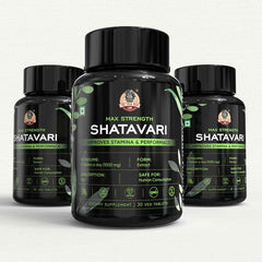 YogaManLab® Shatavari Tablets –  Immunity Booster & Natural Antioxidant  - Lab Certified, Pesticide Free - 30 Tablets
