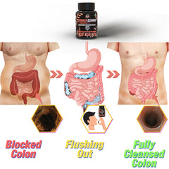 YogaManLab® STOMACH CLEANSER- Extreme Detox Ayurvedic Supplement | For People With Delayed Motion & Hard Stool | 100% Natural