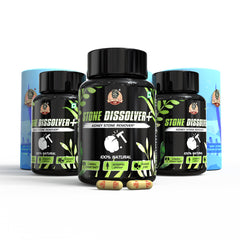 YogaManLab® STONE DISSOLVER+ - Stone Remover Ayurvedic Supplement | 100% Natural & Plant Based