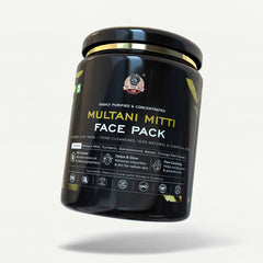 YogaManLab® Multani Mitti Face Pack – Natural Clay Mask