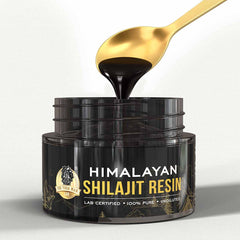 YogaManLab® Himalayan Shilajit Resin Gold | with High Fulvic Acid & 87 Trace Minerals | Lab Certified, 100% Natural| 10 Grams Pack
