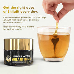 YogaManLab® Himalayan Shilajit Resin Gold | with High Fulvic Acid & 87 Trace Minerals | Lab Certified, 100% Natural| 10 Grams Pack