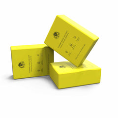 YogaManLab® Turmeric Kojic Herbal Soap – Gentle Skin Cleanser With Ayurvedic Ingredients – Pack of 3 Bars