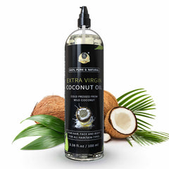 YogaManLab® Virgin Coconut Oil – Cold Pressed