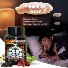 YogaManLab® PLANTOSTERONE - Muscle Building & Testo-Boosting Ayurvedic Supplement | Helps Gain Muscle Size & Weight, with Increase in Sexual Drive | 100% Natural