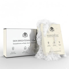YogaManLab® Glutathione Skin Whitening Kojic Acid Soap | Makes Skin Bright & Glowing