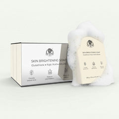 YogaManLab® Glutathione Skin Whitening Kojic Acid Soap | Makes Skin Bright & Glowing