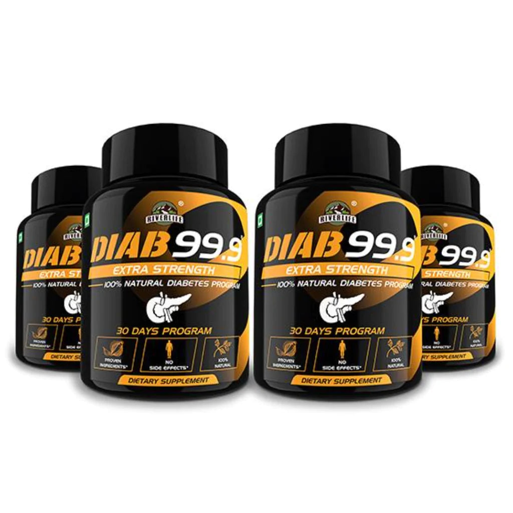 DIAB 99.9 - Type-2 Extra Strength Ayurvedic Diabetes Medicine | 100% Natural Health Care > Gut Health > Colon Detox > Supplement > Ayurvedic Constipation, IBS & Bowel Treatment The Yoga Man Lab   