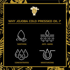 Best Jojoba Oil 100% Pure & Organic Cold Pressed Oil | Promotes Hair Growth & Skin Moisturizing Health & Beauty > Oil > Topical Oil > Hair, Body, Nails The Yoga Man Lab   
