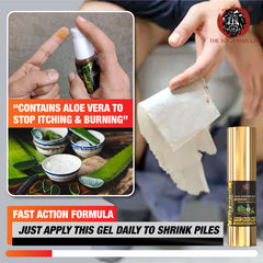 PILES MATRIX - Ayurvedic Piles Healing Gel | Relieves Itching, Inflammation & Lubricates Area | Made with 100% Natural Essential Oils Health Care > Gut Health > Piles > Gel > Ayurvedic Piles Treatment The Yoga Man Lab   